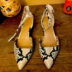 Banana Republic leopard heels